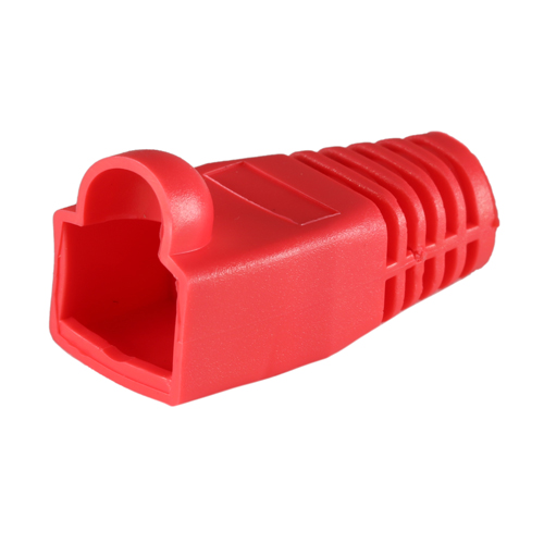 RJ45 Cat6a Boot Red 6.5mm 