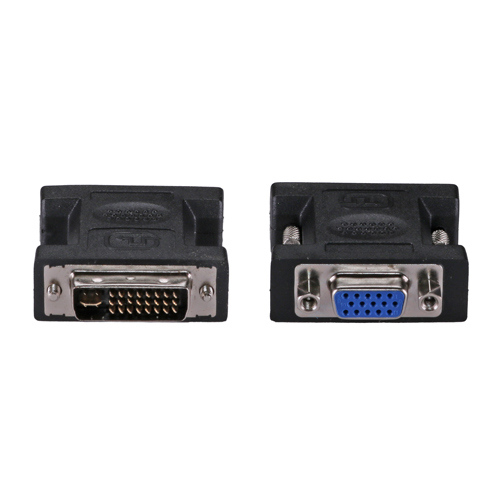 SVGA HD15 Female - DVI 24+5 Male Dual Link Black Adaptor