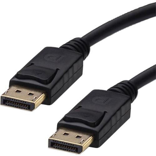 3m DisplayPort Male - DisplayPort Male 1.2a (4Kx2K@60Hz) Black PVC Cable