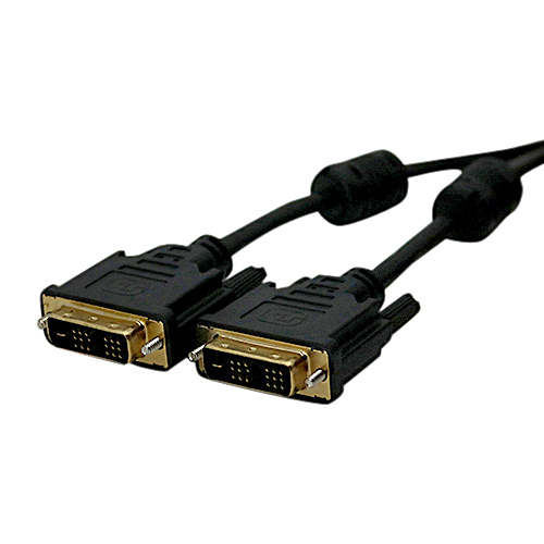3m DVI-D 18+1 Single Link 1080p Male - Male 30AWG Black PVC Cable