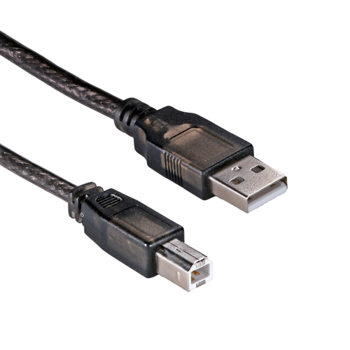 20m USB 2.0 Type A Male - USB 2.0 Type B Male Active Black Repeater Cable