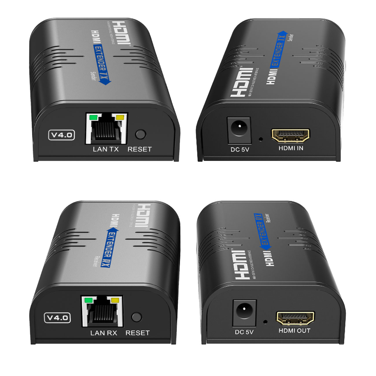 HDMI Extender Over IP by Cat5e/Cat6 - 120m