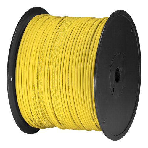 Cat6 Yellow U/UTP PVC 24AWG Stranded Patch Cable 305m Box