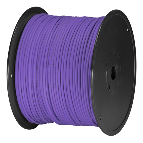 Cat6 Violet U/UTP PVC 24AWG Stranded Patch Cable 305m Box