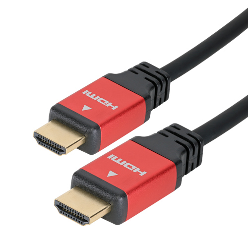 2m Gold HDMI LSOH Male - Male Pro 1080p High Speed + Ethernet 30AWG Black LSOH Cable