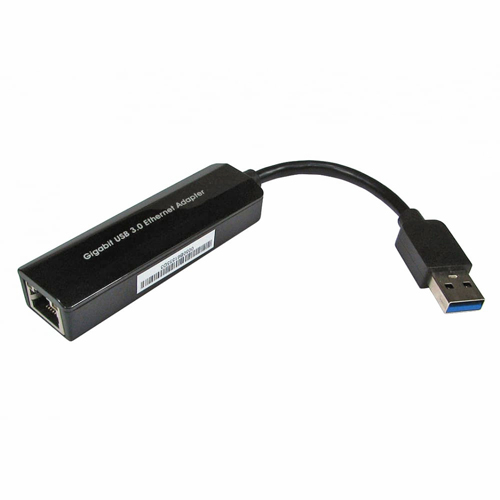 20cm USB 3.0 Type A Male - Gigabit Ethernet RJ45 Tailed Adaptor