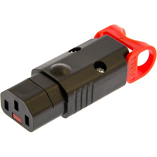 C13 (10Amp) IEC Lock + Power LSOH Connector (Screw)