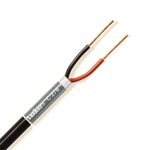 Tasker 300m Flexible Loudspeaker Cable 2 Core (2.5mm) LSOH Black
