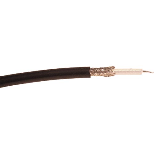 RG58CU 50Ohm LSOH CPR Eca Coax Cable Black 200m Reel
