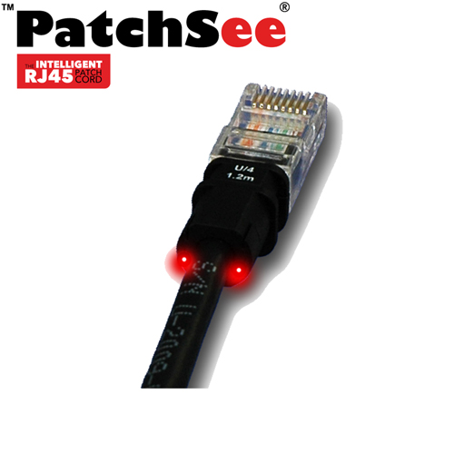 PatchSee BasicPatch 4.9m Cat5e U/UTP PVC Intelligent Patch Lead