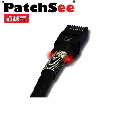 PatchSee DirectPatch 25m Cat6a U/UTP PVC Intelligent Patch Lead