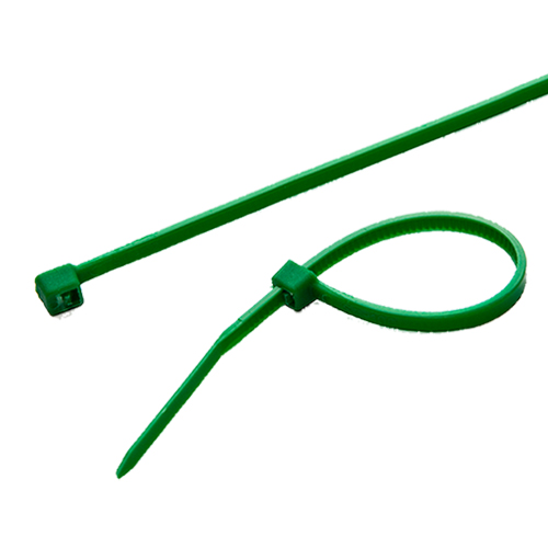 Cable tie 4.8mmx 200mm Green (PK 100)