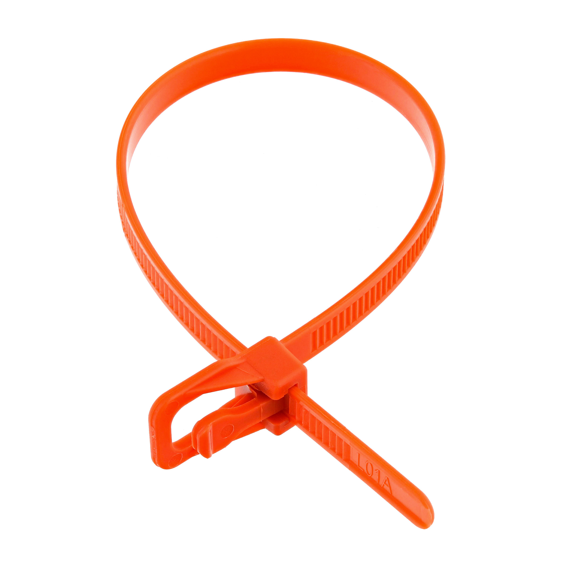 200mm x 4.8mm Orange - RETYZ Reusable Cable Tie (Zip)