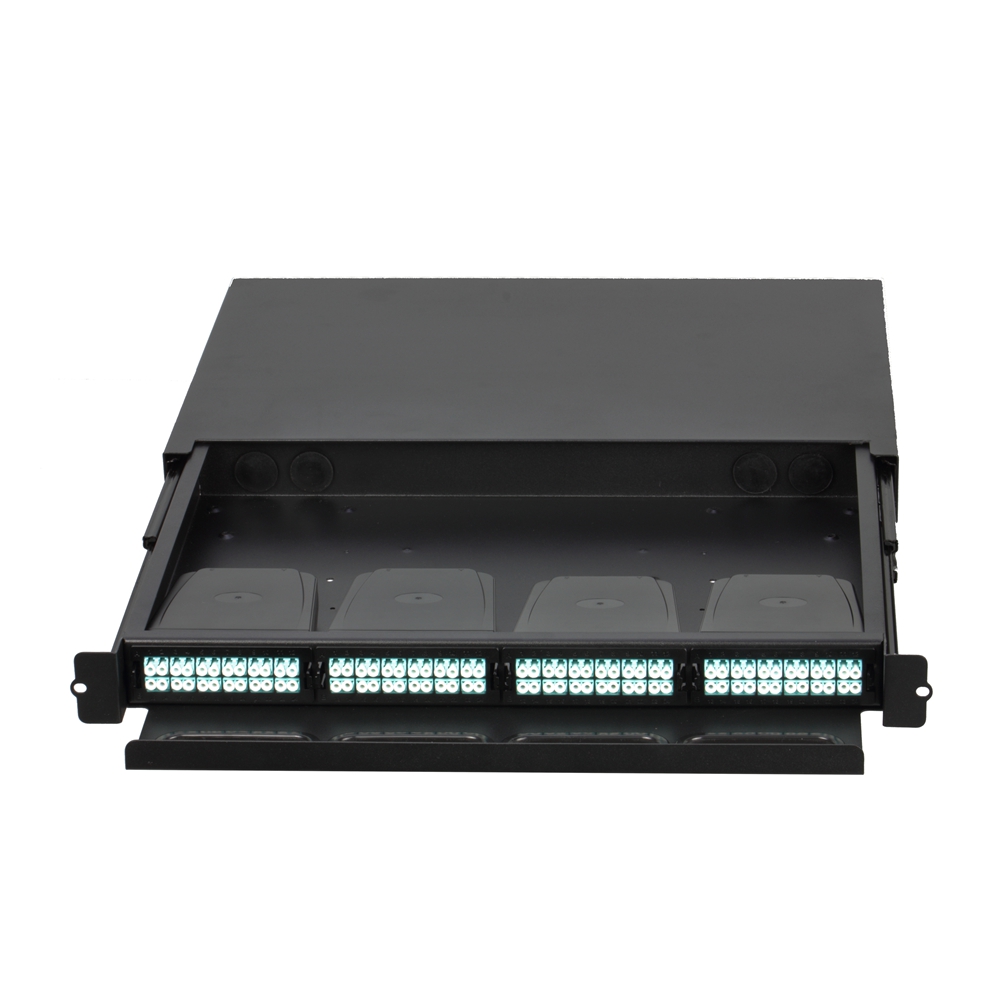 1U Configurable Fibre Patch Panel (Accepts Cassettes & Adaptor Plates)