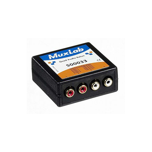Muxlab Quad Audio Balun (RCA)