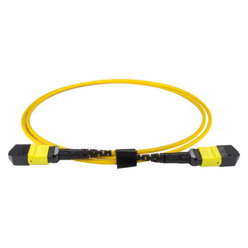 3m OS2 BASE-12 MPO (f) to MPO (f) 12F Yellow Trunk CPR Cable Method B