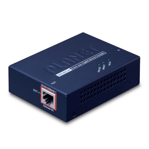 PoE Gigabit Ethernet Extender Repeater IEEE 802.3at 